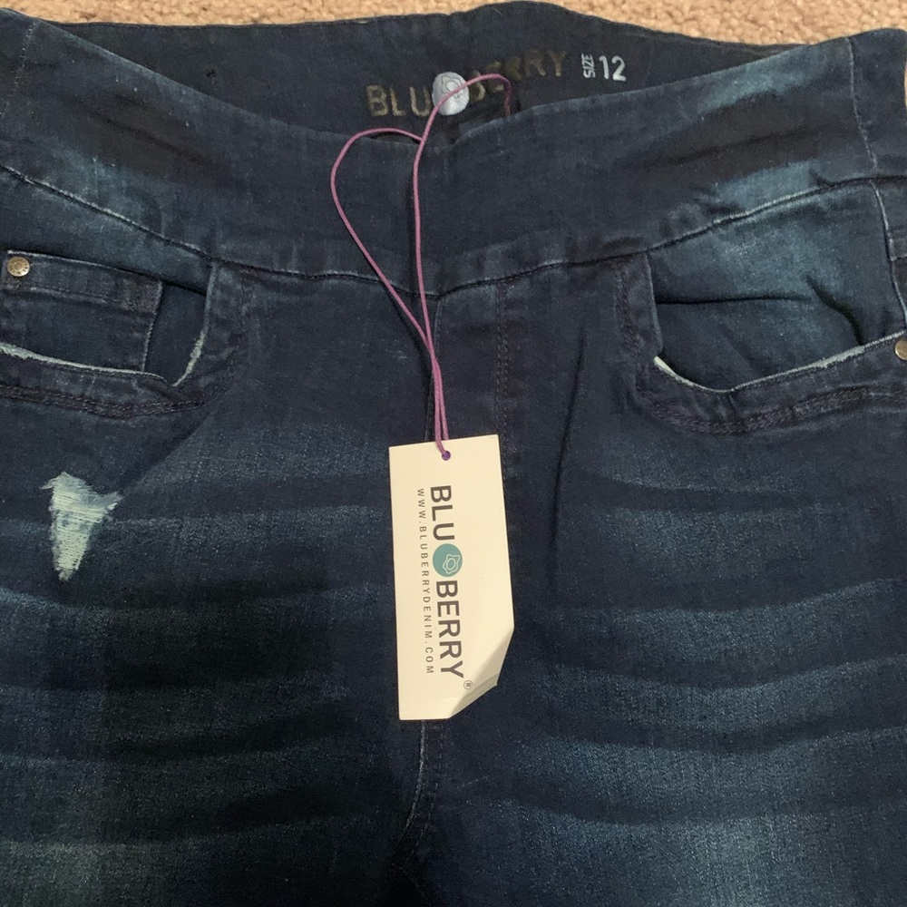 NWT..Blueberry Denim Jeans size 12